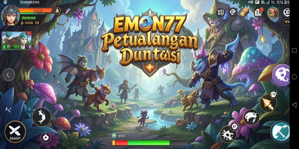 Gameplay RPG seru di dunia fantasi yang luas.