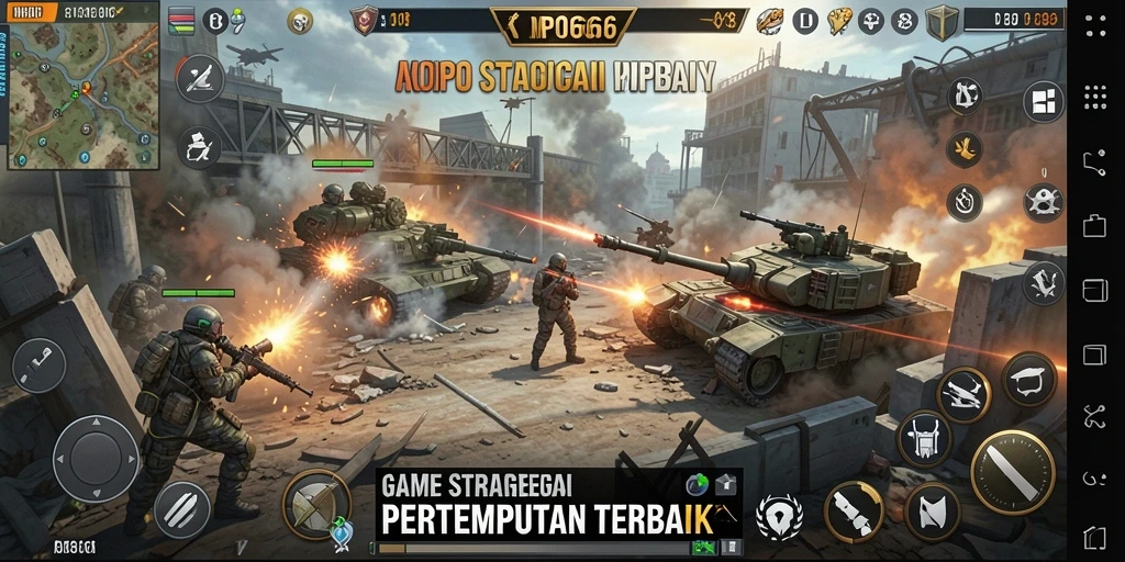 Tampilan gameplay seru dari MPO666 yang memukau.
