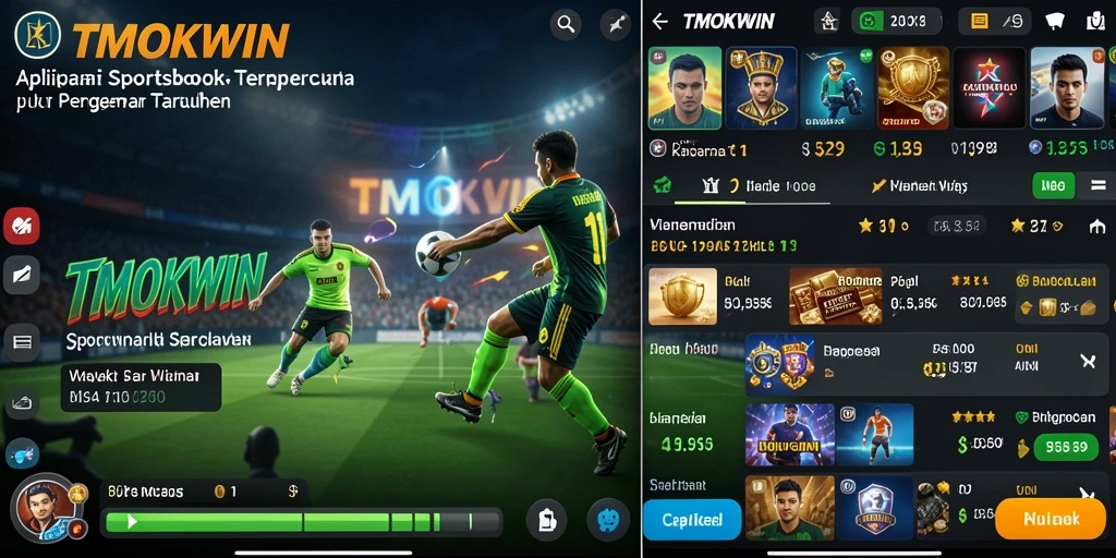 Screenshot utama TMOKWIN menampilkan pengalaman taruhan yang menarik.