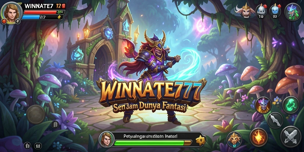 Screenshot WINRATE777 menunjukkan aksi seru dalam petualangan.