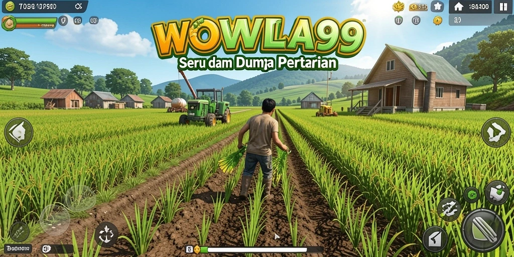 Gameplay menarik dalam <strong>WOW99</strong> yang menunjukkan proses bertani.